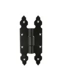 Bisagra 9100 - 200 x 90 mm - Acero - Negro
