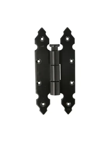 Bisagra 9110 - 200 x 90 mm - Acero - Negro