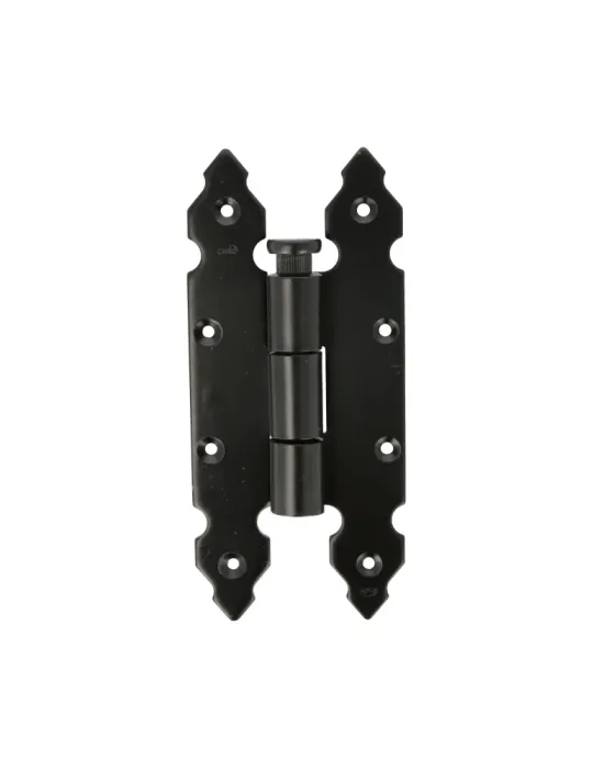 Bisagra 9110 - 200 x 90 mm - Acero - Negro