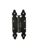 Bisagra 9110 - 200 x 90 mm - Acero - Negro