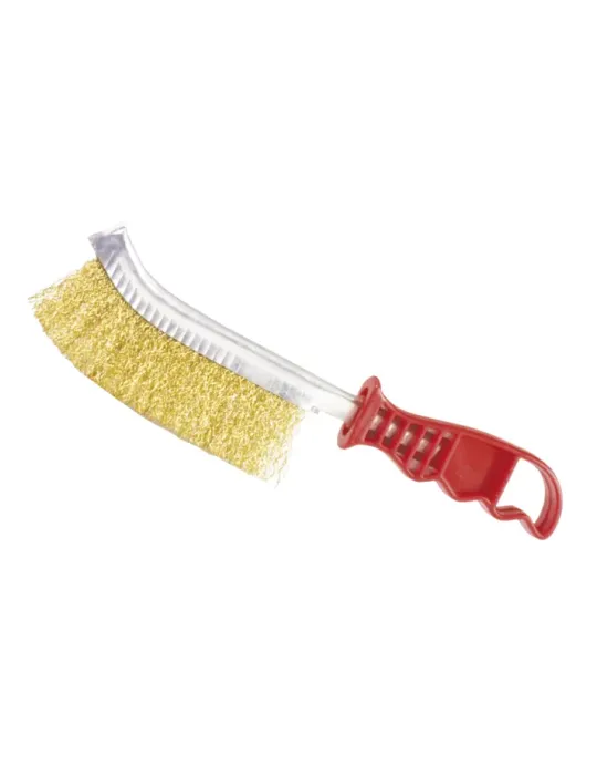 Cepillo manual con mango 33200 - 255 x 123 x 16 x 28 mm - Acero - Latonado