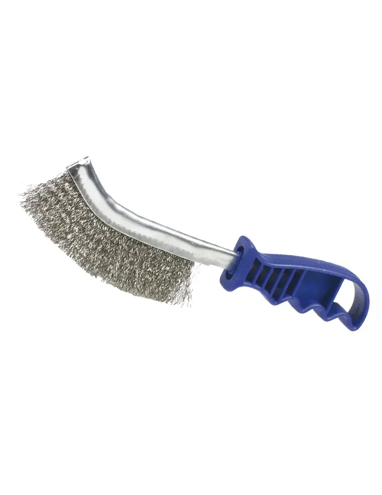 Cepillo manual con mango 33300 - 255 x 123 x 16 x 28 mm - Acero inoxidable - Mate
