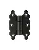 Bisagra 9010 - 90 x 60 mm - Acero - Negro