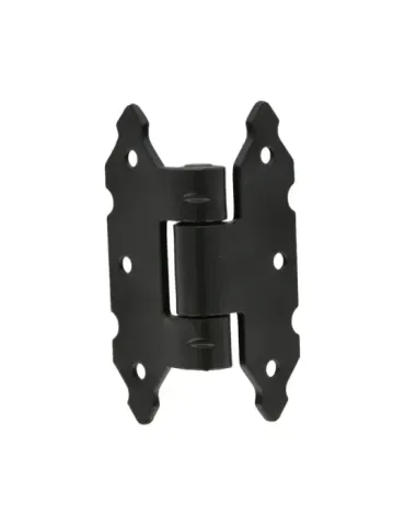Bisagra 9010 - 90 x 60 mm - Acero - Negro 2