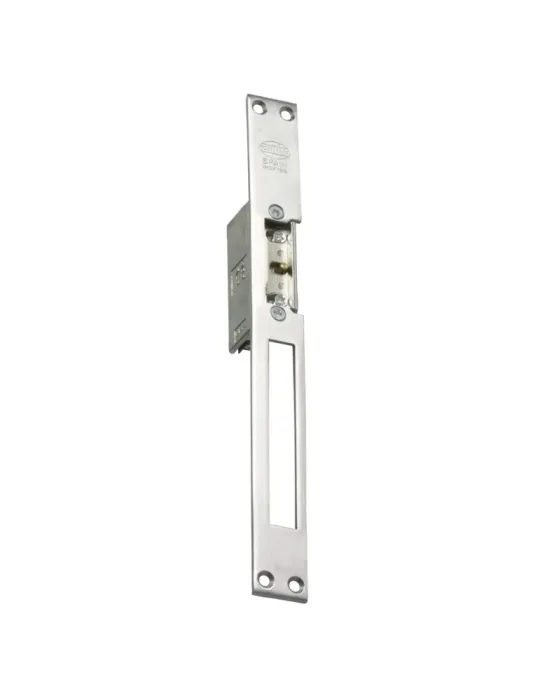 Cerradero eléctrico 51 - 250 x 22 x 3 mm - Acero inoxidable 18/8 - Mate