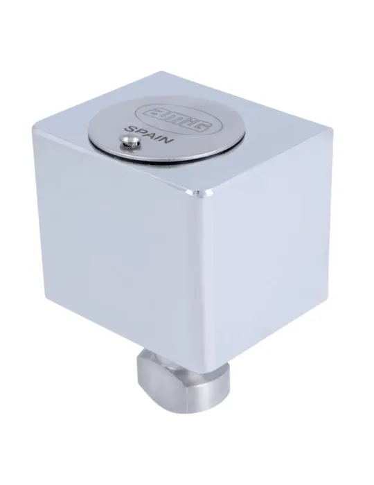 Cerradura 670A - 60 x 50 mm - Latón - Cromado brillo