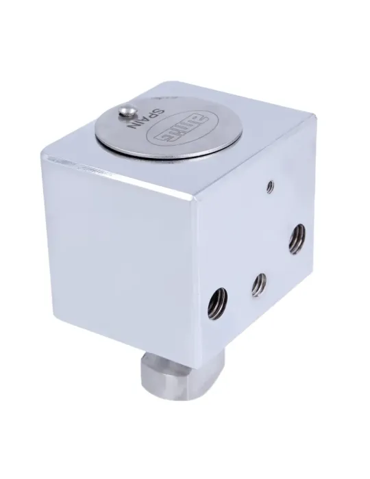 Cerradura 670A - 60 x 50 mm - Latón - Cromado brillo