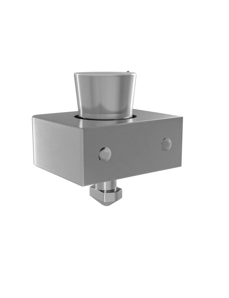 Cerradura 685 - 60 x 50 mm - Latón - Cromado brillo