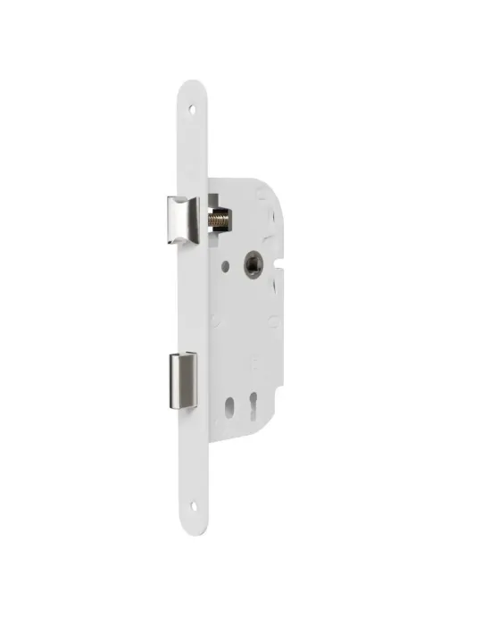 Cerradura 771AL - 40/70 mm - Acero - Blanco