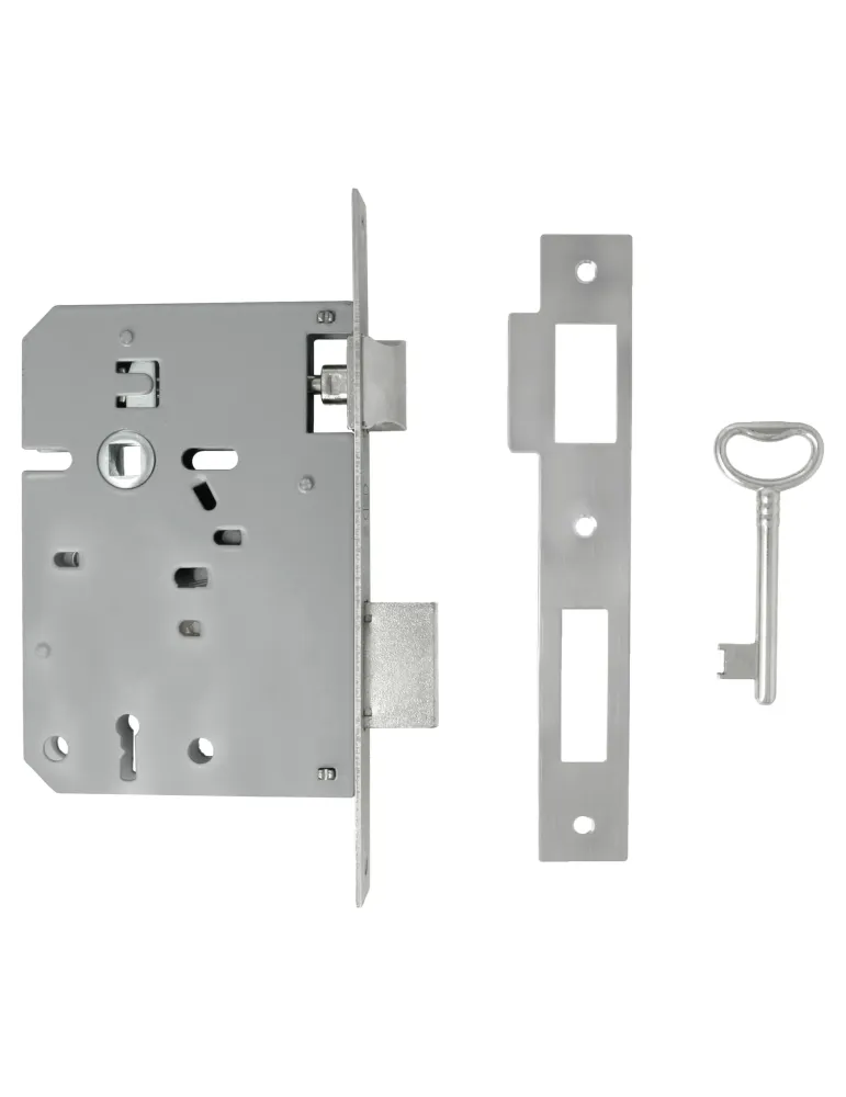 Cerradura F716 - 60/68 - Acero inoxidable - Mate