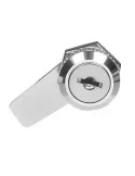 Cerradura buzón 4A - Ø18 x 16 x 42 mm - Acero - Niquelado