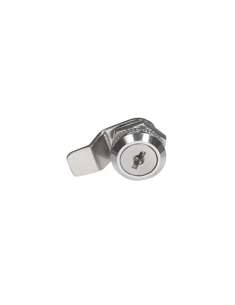 Cerradura buzón llaves iguales 3A2 - Ø18 x 16 x 38 mm - Acero - Niquelado