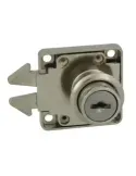 Cerradura mueble llaves iguales 2A1 - 40 x 40 mm - Acero - Niquelado