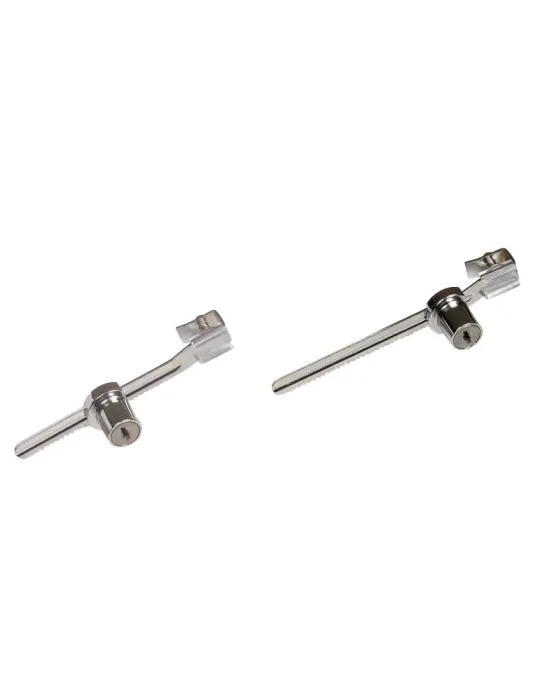 Cerradura vitrina llaves iguales 10A1 - 120 x 25 mm - Acero - Niquelado