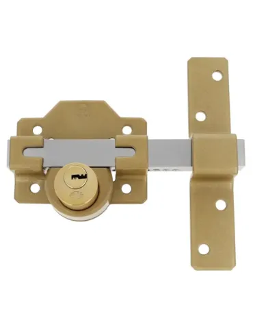 Cerrojo de seguridad 60 - 88 x 153 mm - Acero - Martelé