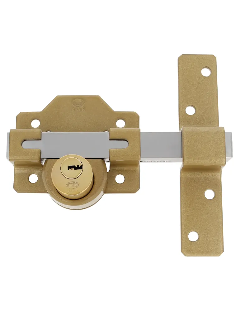 Cerrojo de seguridad 60 - 88 x 153 mm - Acero - Martelé
