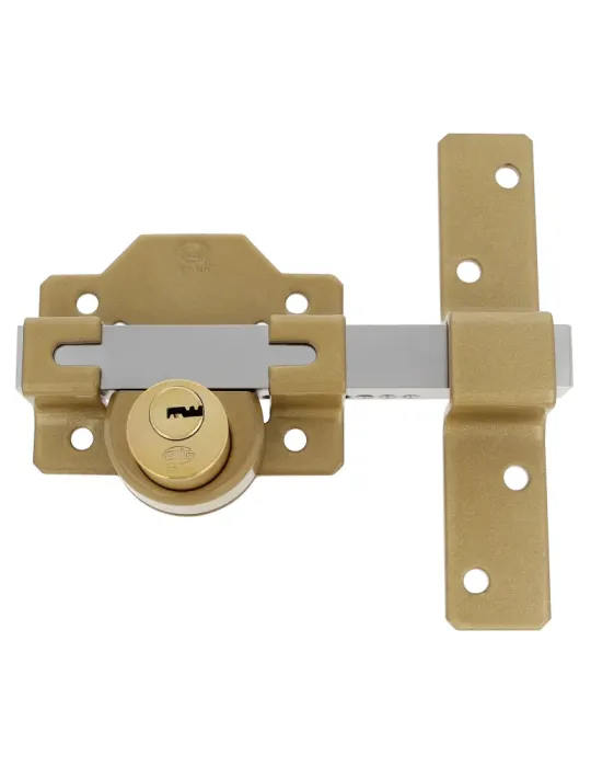 Cerrojo de seguridad 60 - 88 x 153 mm - Acero - Martelé