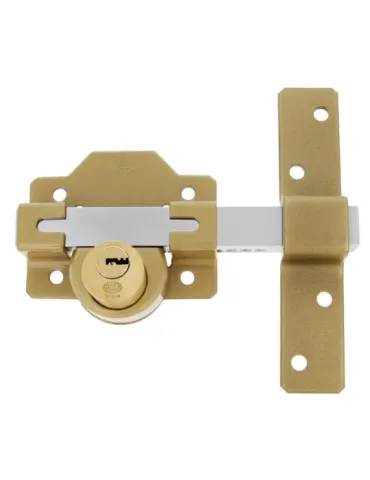 Cerrojo de seguridad 61 - 88 x 153 mm - Acero - Martelé