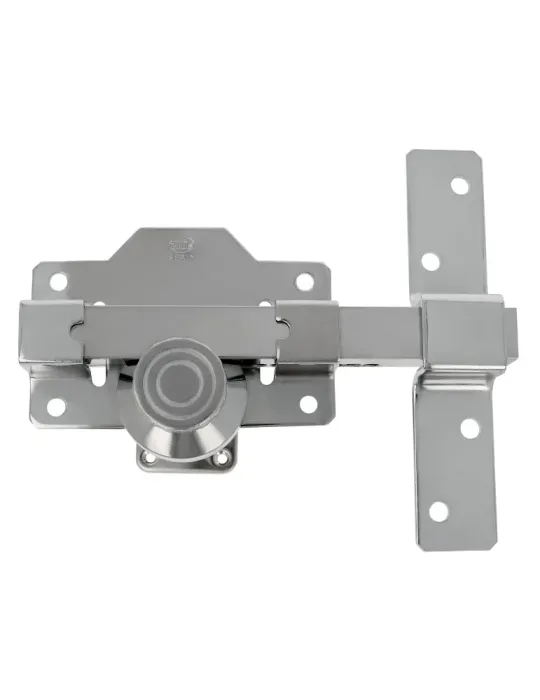 Cerrojo de seguridad 7 - 105 x 170 mm - Acero - Cromado brillo