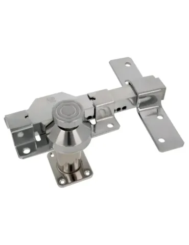 Cerrojo de seguridad 7 - 105 x 170 mm - Acero - Cromado brillo 2