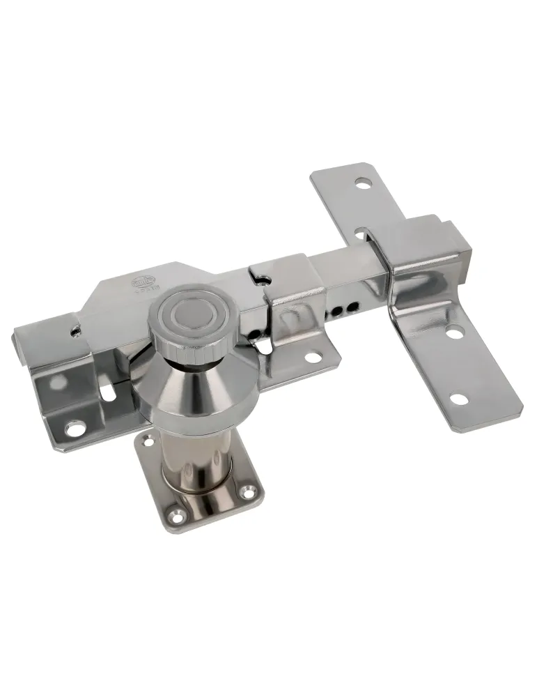 Cerrojo de seguridad 7 - 105 x 170 mm - Acero - Cromado brillo