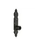 Pernio regulable 8060 - 170 x 35 x 4 mm - Acero - Negro