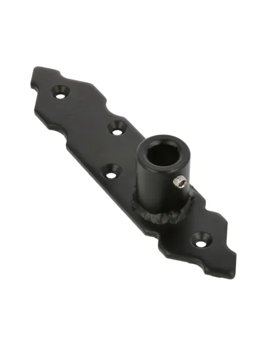Pernio regulable 8060 - 170 x 35 x 4 mm - Acero - Negro