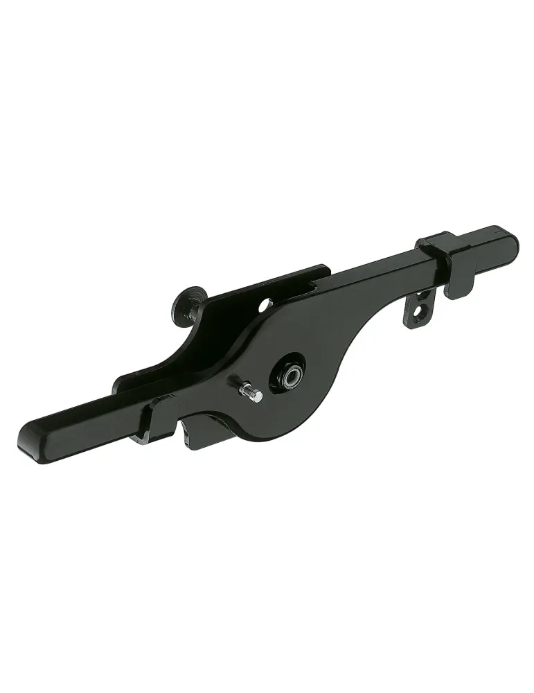 Cierre bloqueo contraventana 1 - 280 mm - Zamak - Negro