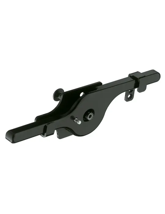 Cierre bloqueo contraventana 1 - 280 mm - Zamak - Negro