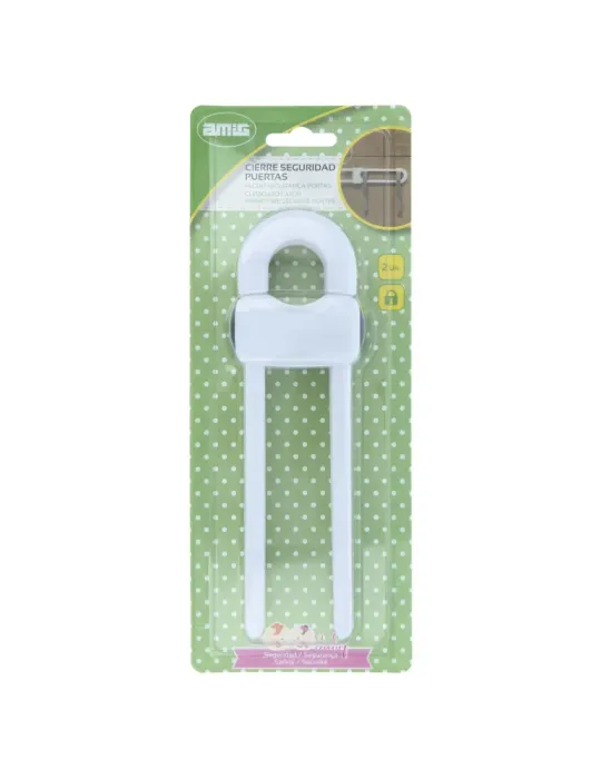 Cierre seguridad de puertas CS515 - 185 x 58 x 14 mm - ABS - Blanco