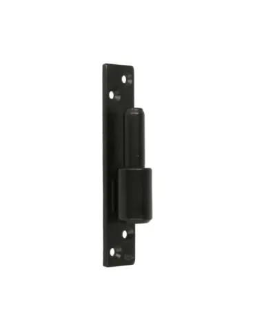 Pernio simple 8000 - 130 x 25 x 4 mm - Acero - Negro