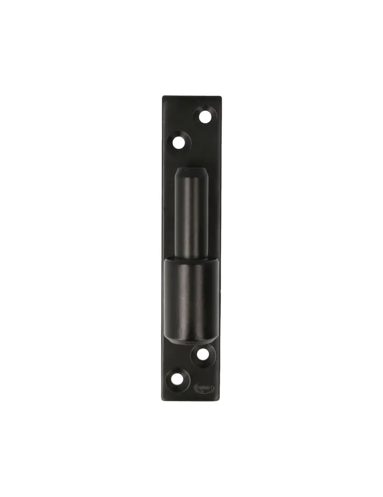 Pernio simple 8000 - 130 x 25 x 4 mm - Acero - Negro