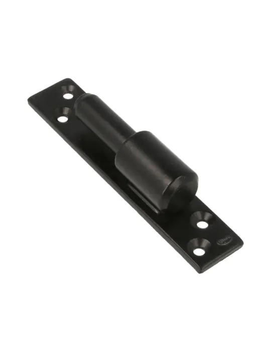 Pernio simple 8000 - 130 x 25 x 4 mm - Acero - Negro