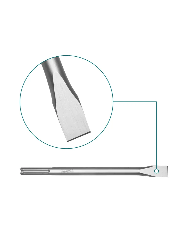 Cincel SDS MAX TAC15221821 - 400 x 25 mm - Cromo molibdeno (Cr-Mo)