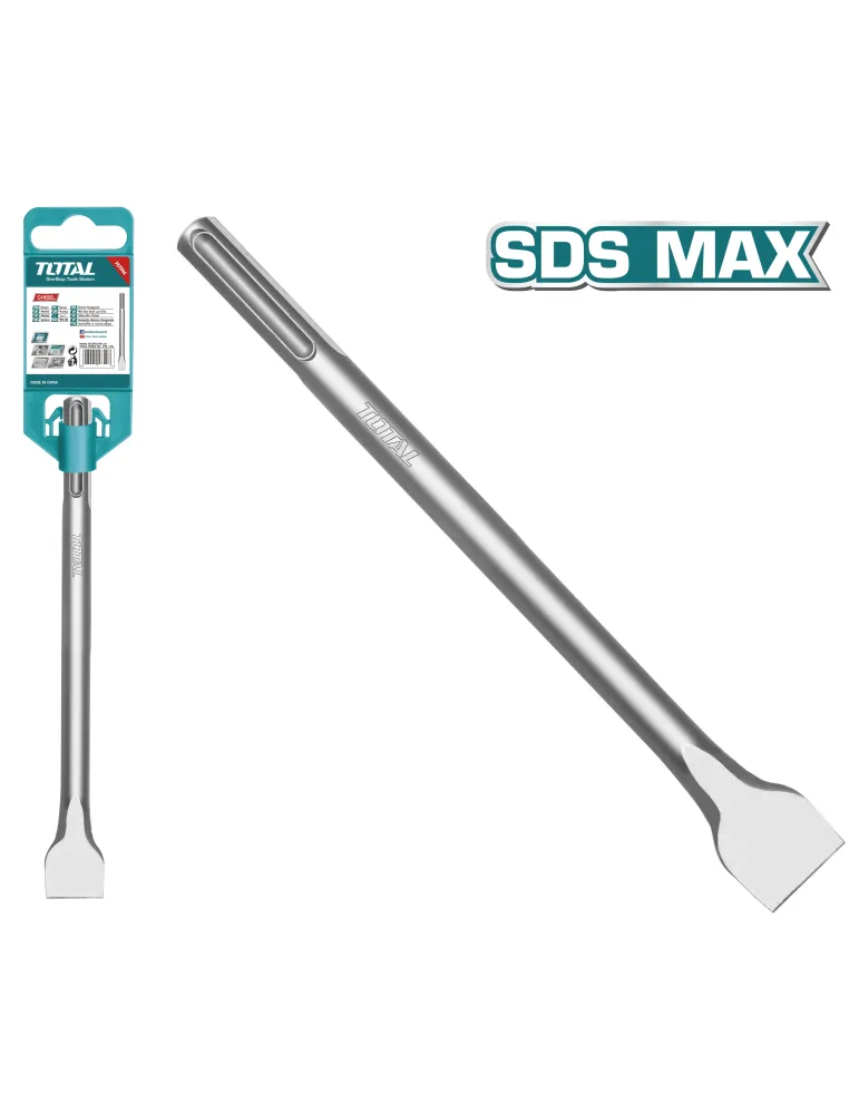 Cincel SDS MAX TAC15221822 - 400 x 50 mm - Cromo molibdeno (Cr-Mo)