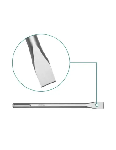 Cincel SDS MAX TAC15221822 - 400 x 50 mm - Cromo molibdeno (Cr-Mo) 2