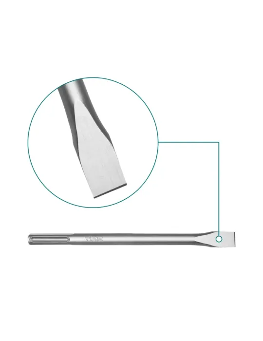 Cincel SDS MAX TAC15221822 - 400 x 50 mm - Cromo molibdeno (Cr-Mo)