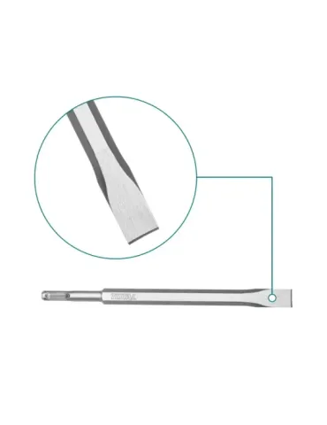 Cincel SDS PLUS TAC15121411 - 250 x 20 mm - Cromo molibdeno (Cr-Mo) 2