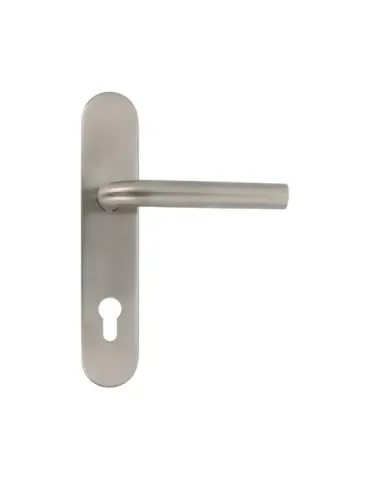 Manilla con placa 4PXB - 230 x 45 mm - Acero inoxidable 18/8 - Mate 2