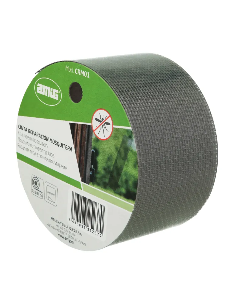 Cinta reparación mosquitera CRM01 - 5 x 200 cm - Fibra de vidrio