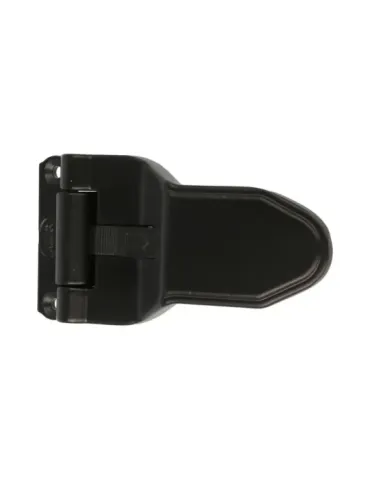 Herraje automático para balcones de una o dos hojas 2916 - 124 mm - Zamak - Negro 2