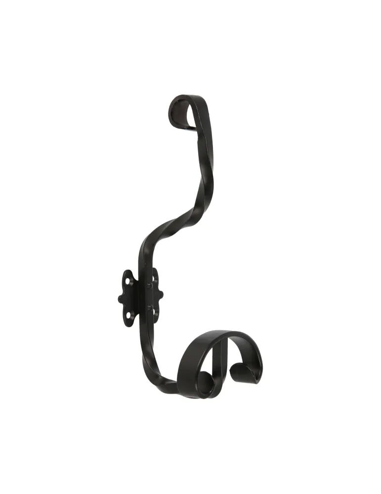 Colgador 102 - 210 x 80 x 90 mm - Acero - Negro
