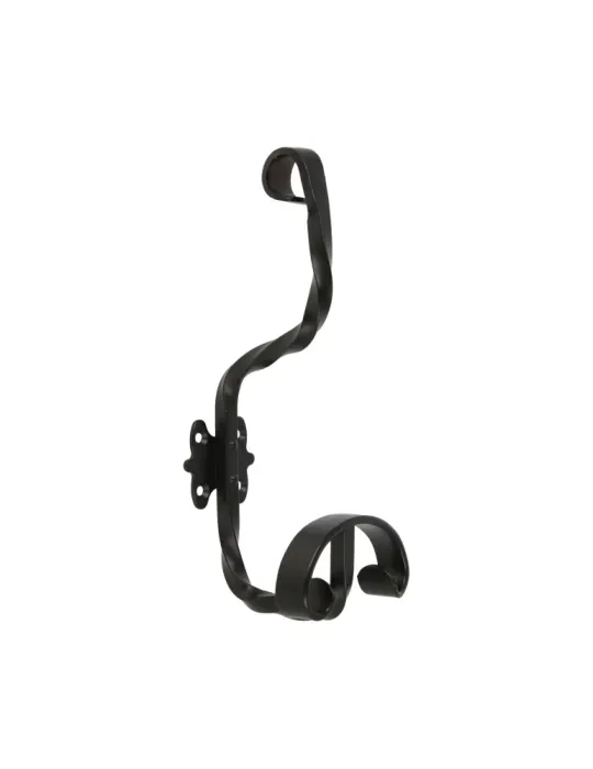 Colgador 102 - 210 x 80 x 90 mm - Acero - Negro