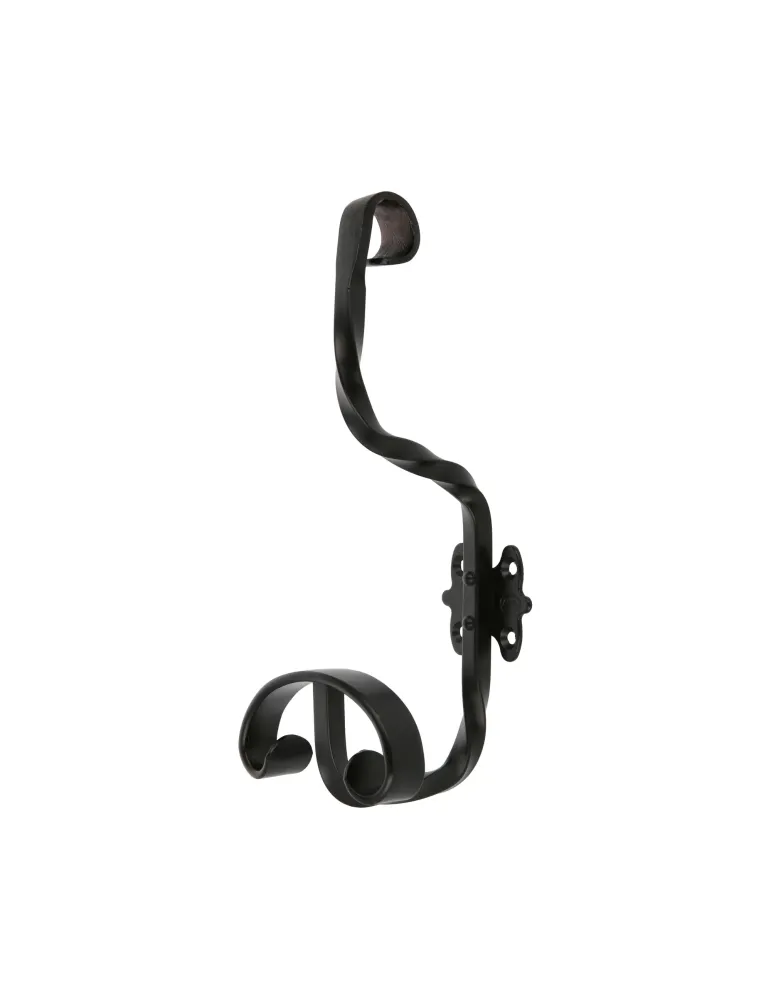 Colgador 102 - 210 x 80 x 90 mm - Acero - Negro
