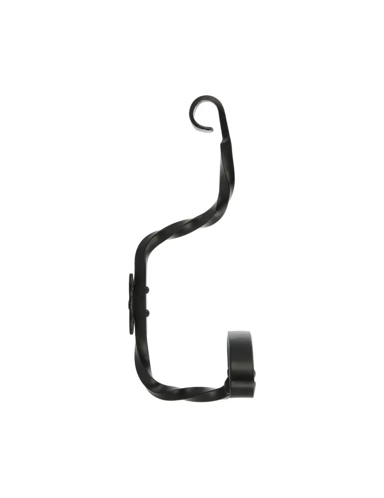 Colgador 102 - 210 x 80 x 90 mm - Acero - Negro