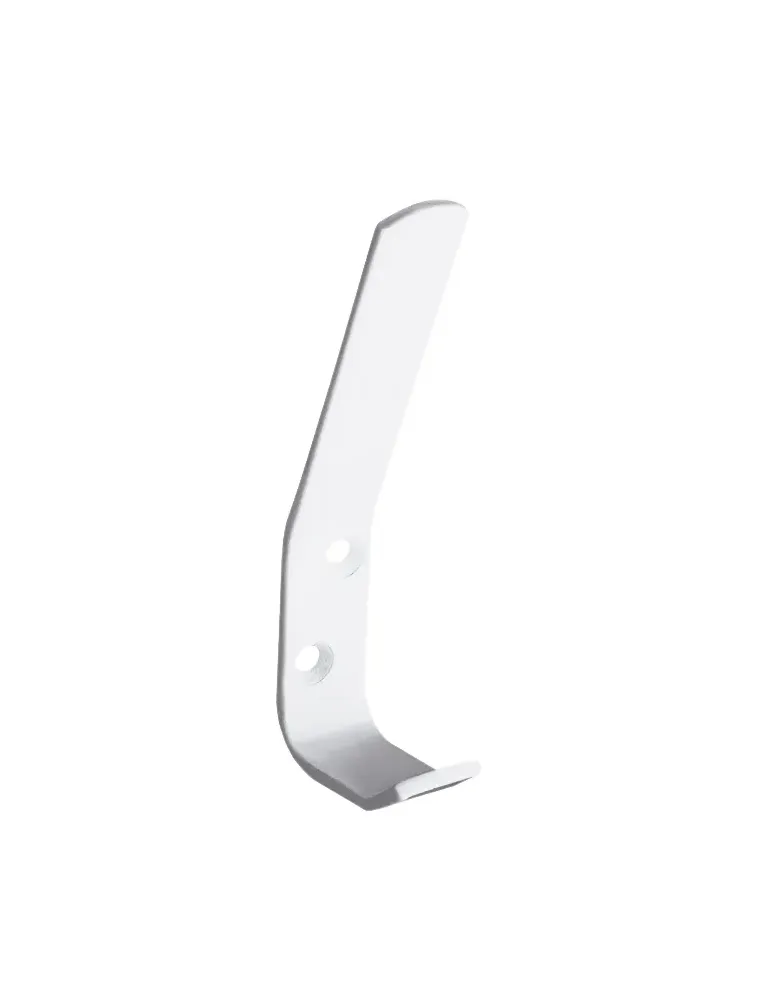 Colgador 11 - 115 x 18 mm - Acero - Blanco