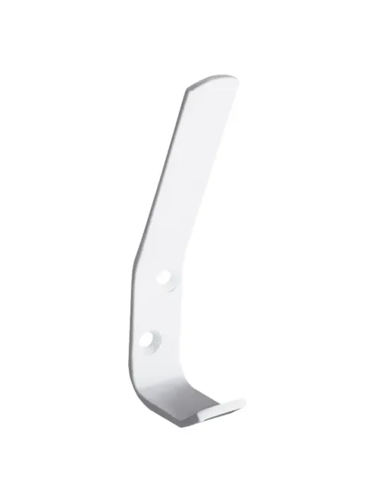 Colgador 11 - 115 x 18 mm - Acero - Blanco