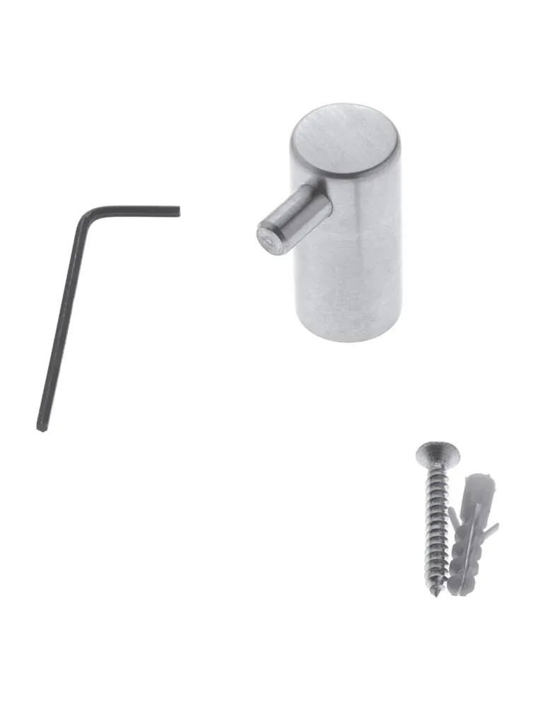 Colgador 12 - Ø19 x 43 mm - Acero inoxidable 18/8 - Mate