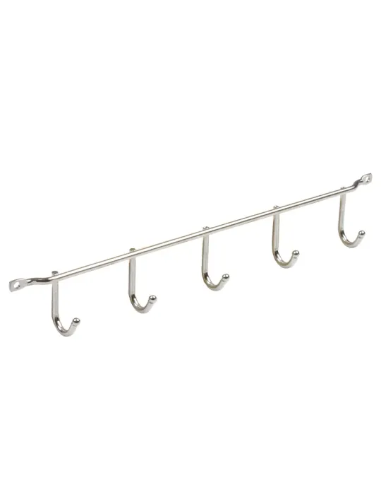 Colgador 80 - 35 x 250 x 55 mm - Acero - Cromado brillo