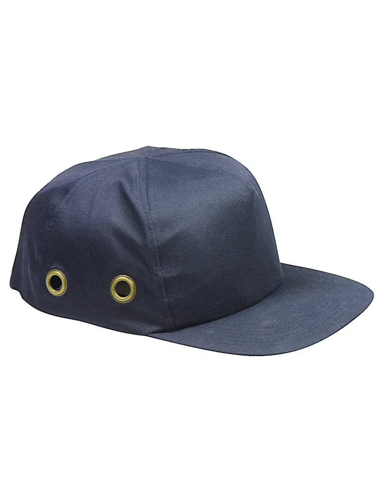 Gorra antigolpes 11800 - Algodón - Azul marino